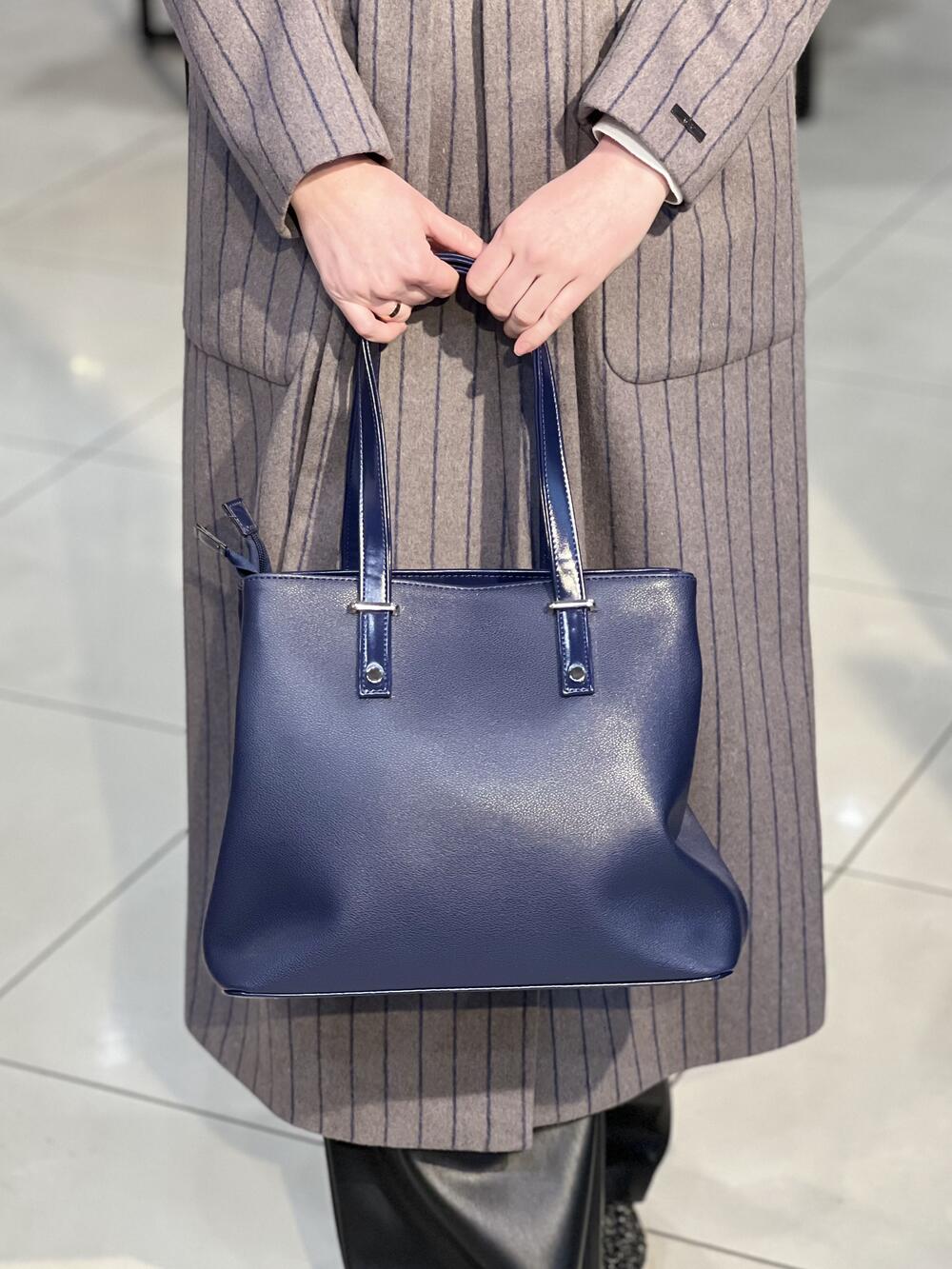 Сумка 725 екошкіра синій