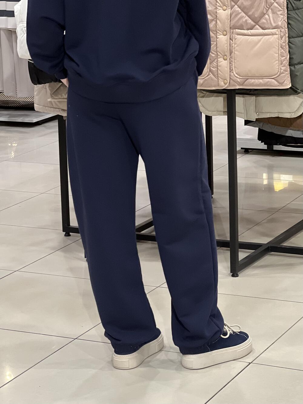 Брюки LR LC068j спортивні джогери т.синій, L