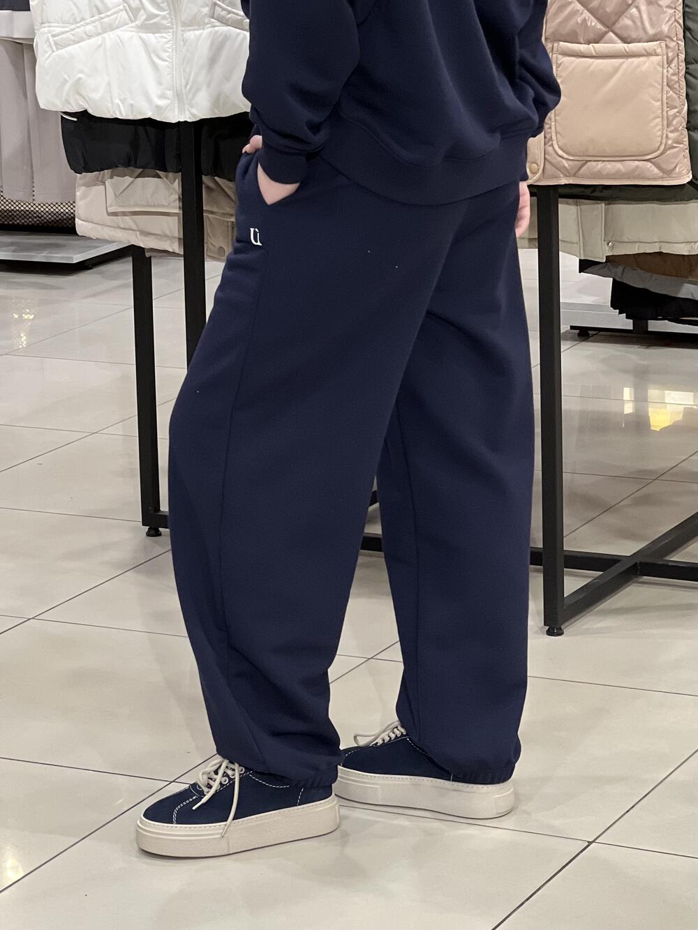 Брюки LR LC068j спортивні джогери т.синій, L