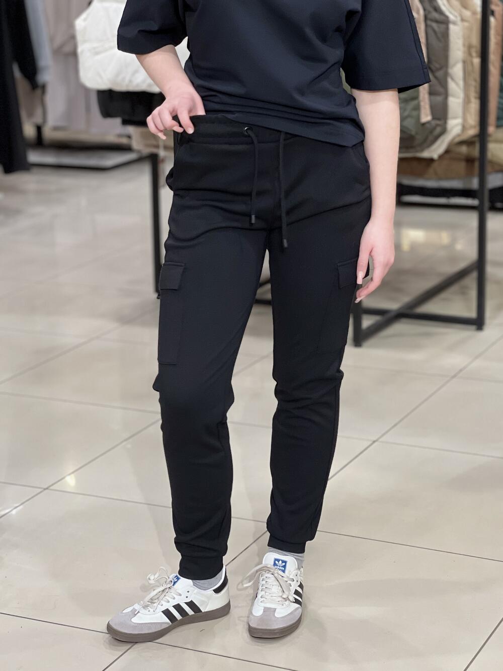 Брюки LP L28167 N-KIMBRA карго трикотажні чорний, XS