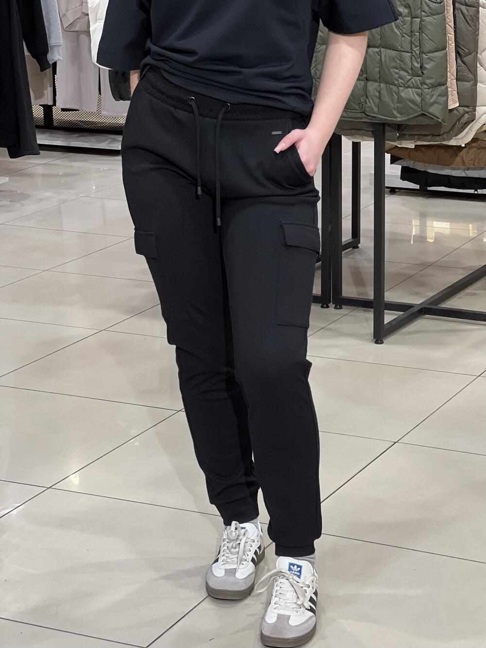 Брюки LP L28167 N-KIMBRA карго трикотажні чорний, XS