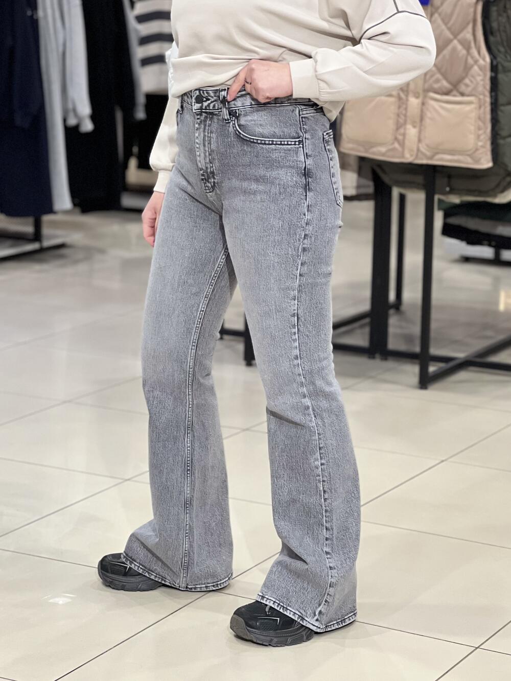 Джинси LR 1562 Flare кльош сірий, 29(48-50)