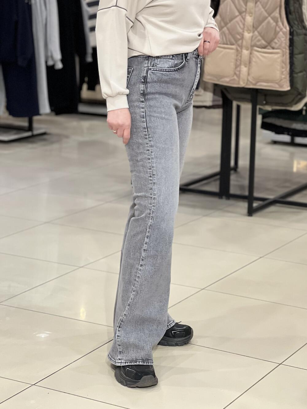 Джинси LR 1562 Flare кльош сірий, 29(48-50)