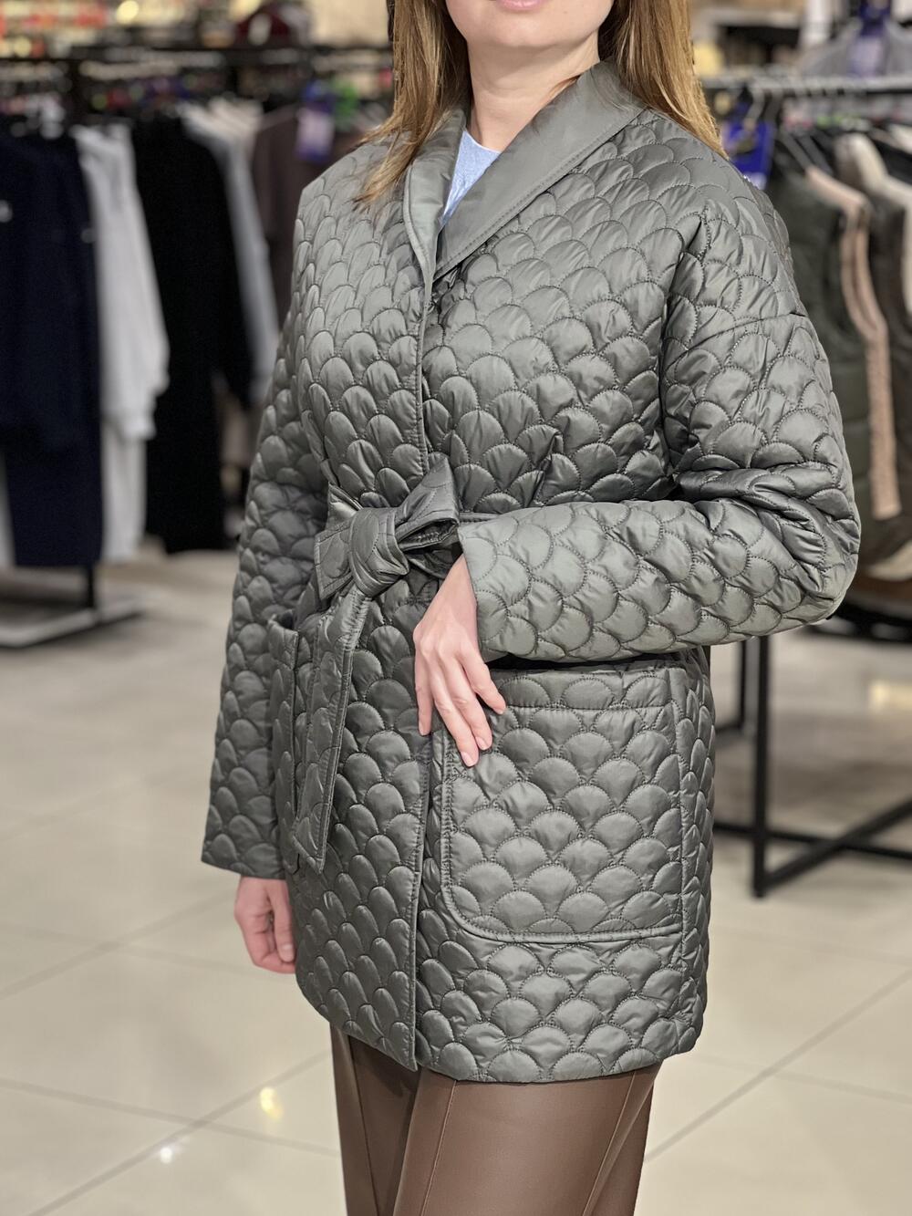 Куртка LH 3120 демі стьобана запах графіт, M