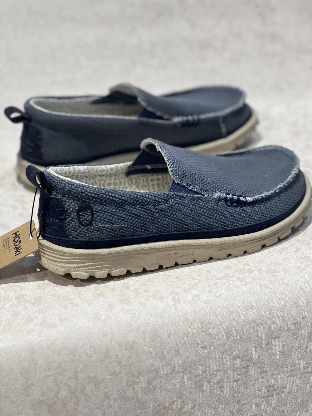 Мокасини чоловічі 30-82 BOATSWAIN JUTE DEEP BLUE літо сізий, 40