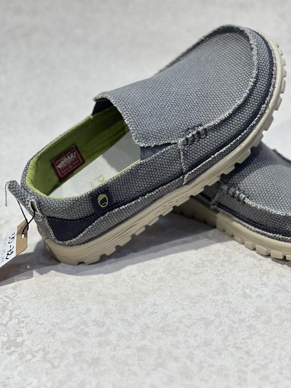 Мокасини чоловічі 30-72 BOATSWAIN CARESS DARK GREY літо т.сірий, 44