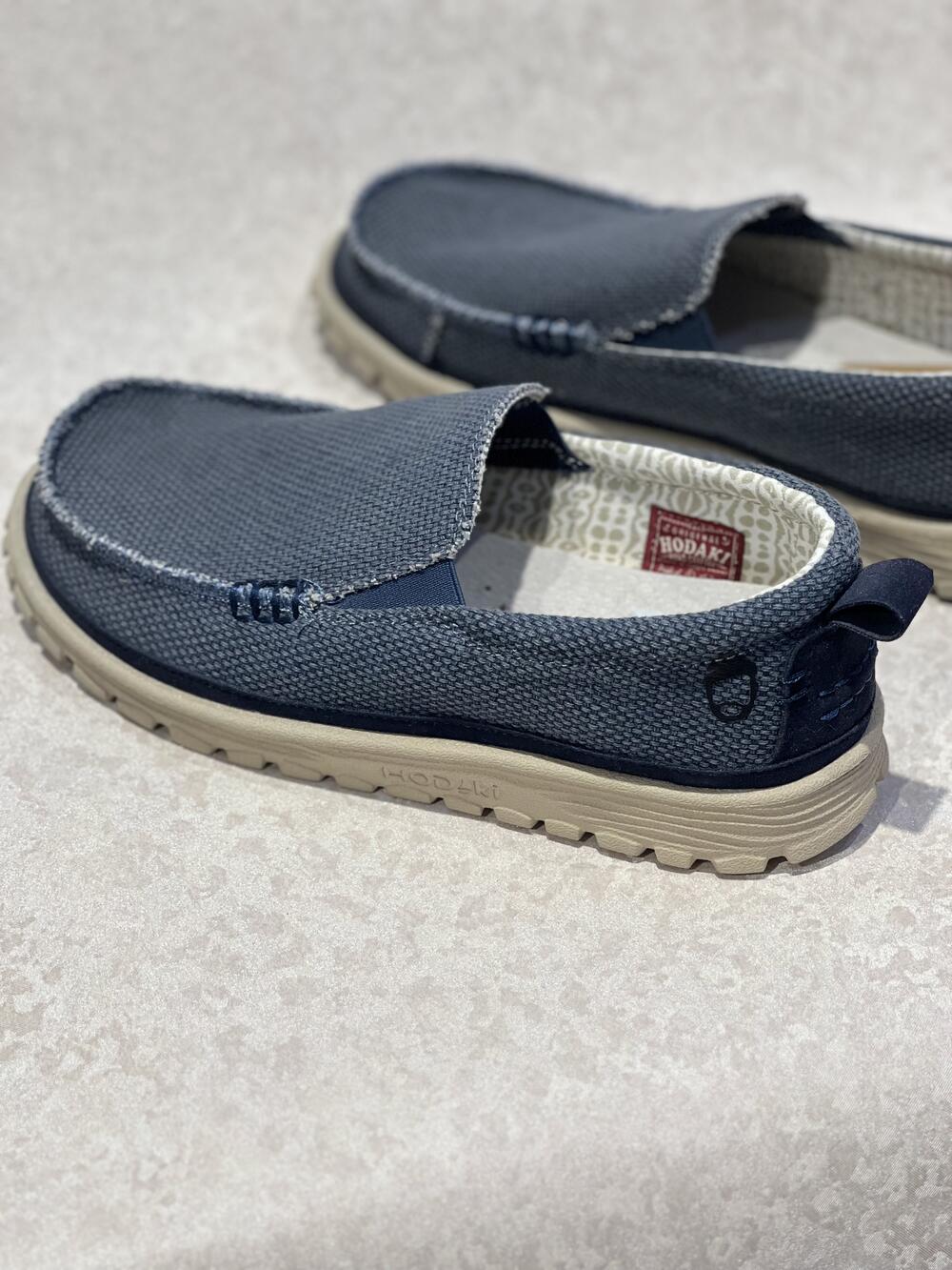Мокасини чоловічі 30-82 BOATSWAIN JUTE DEEP BLUE літо сізий, 44