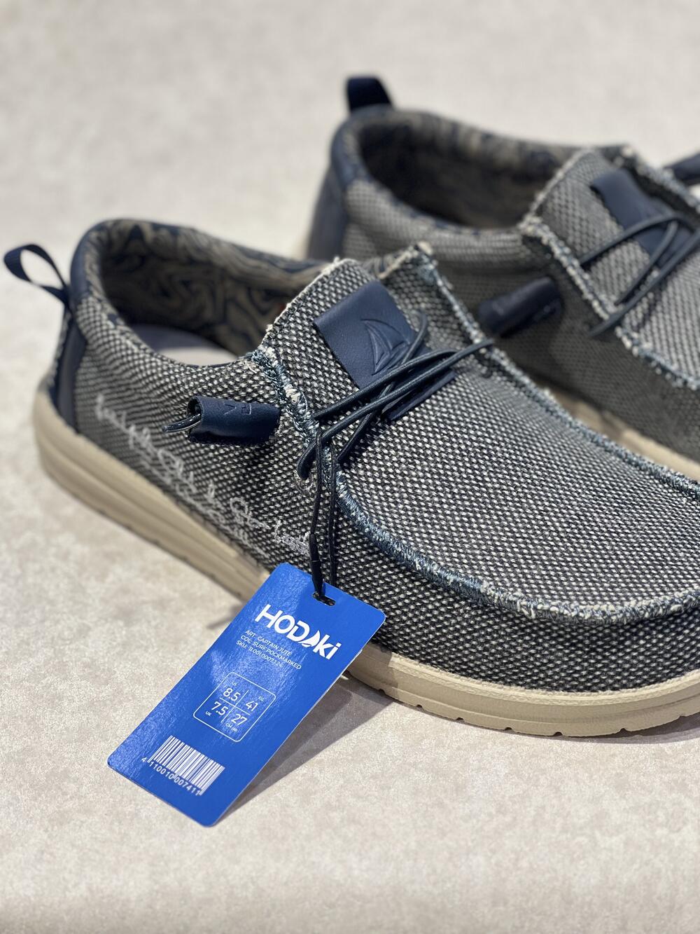 Мокасини чоловічі CAPTAIN JUTE SURF POCKMARKED 20-149 текстиль літо 