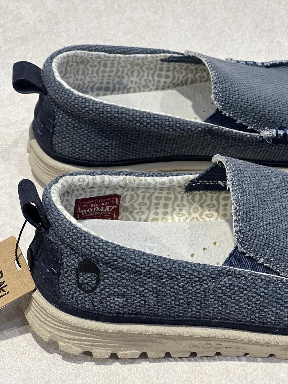 Мокасини чоловічі 30-82 BOATSWAIN JUTE DEEP BLUE літо сізий, 41