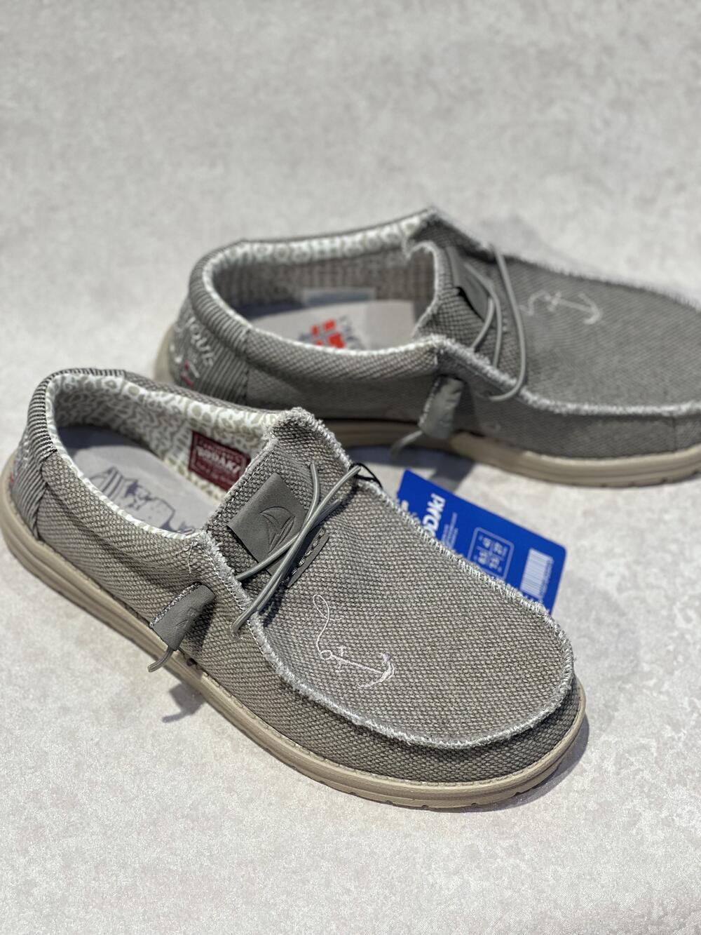 Мокасини чоловічі 30-97 CAPTAIN JUTE REGATTA KHAKI LIGHT текстиль літо 