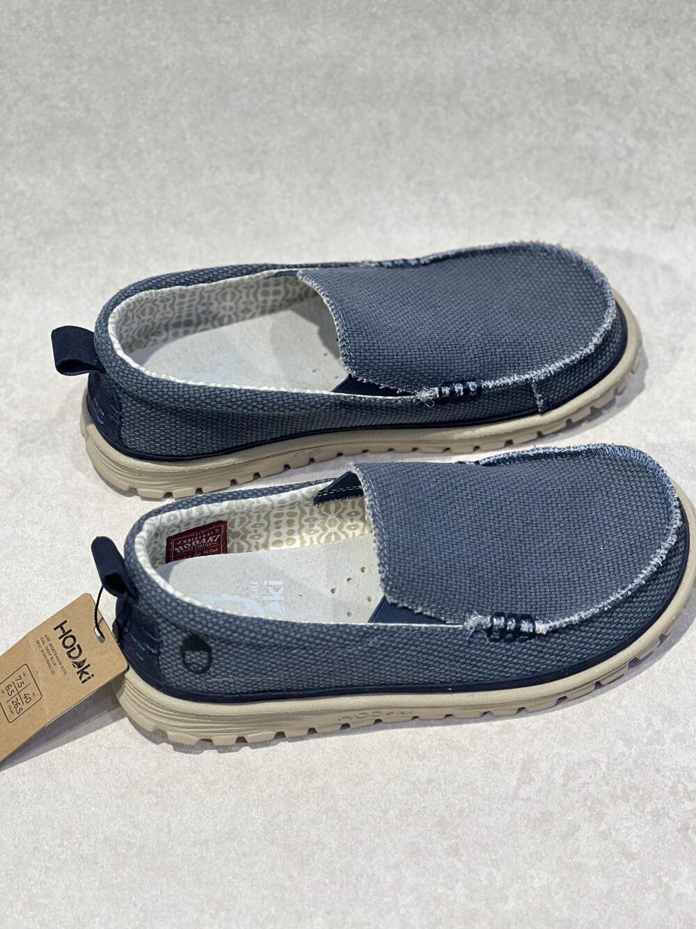 Мокасини чоловічі 30-82 BOATSWAIN JUTE DEEP BLUE літо 