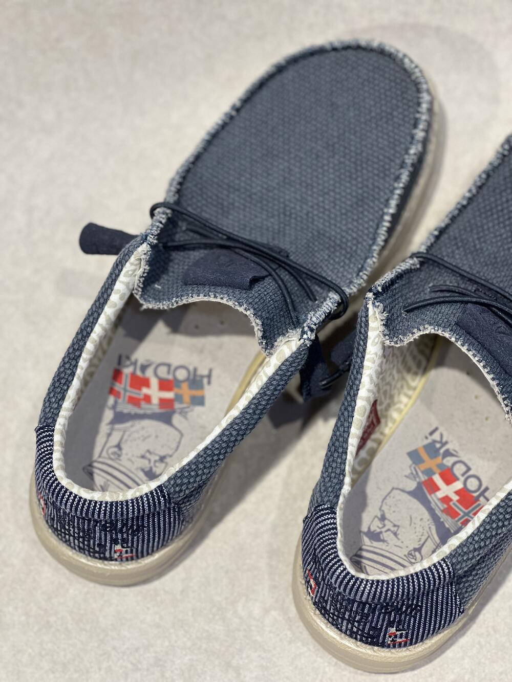 Мокасини чоловічі CAPTAIN JUTE REGATTA DEEP BLUE 20-145 текстиль літо синій, 46