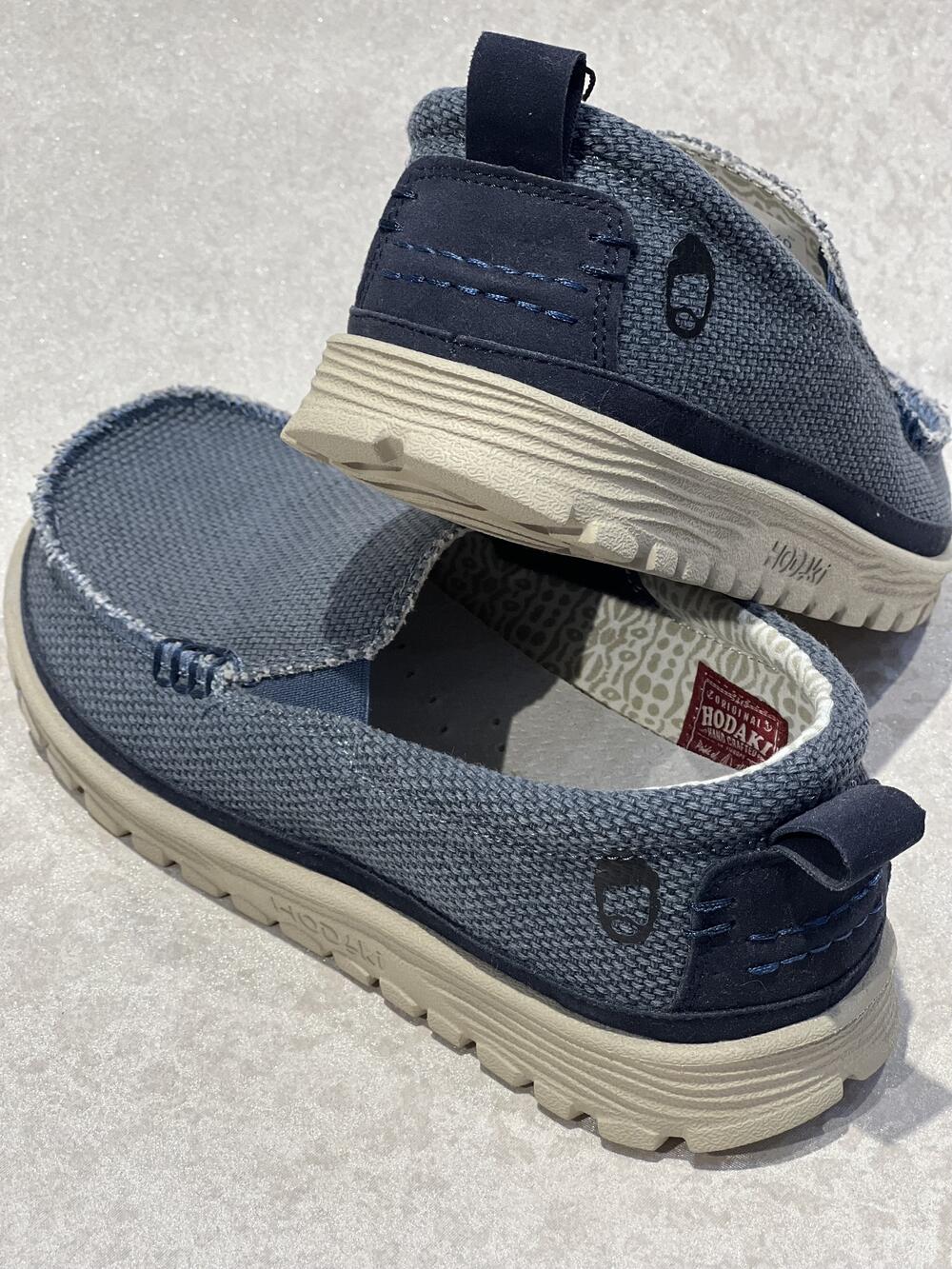 Мокасини чоловічі 30-82 BOATSWAIN JUTE DEEP BLUE літо сізий, 44