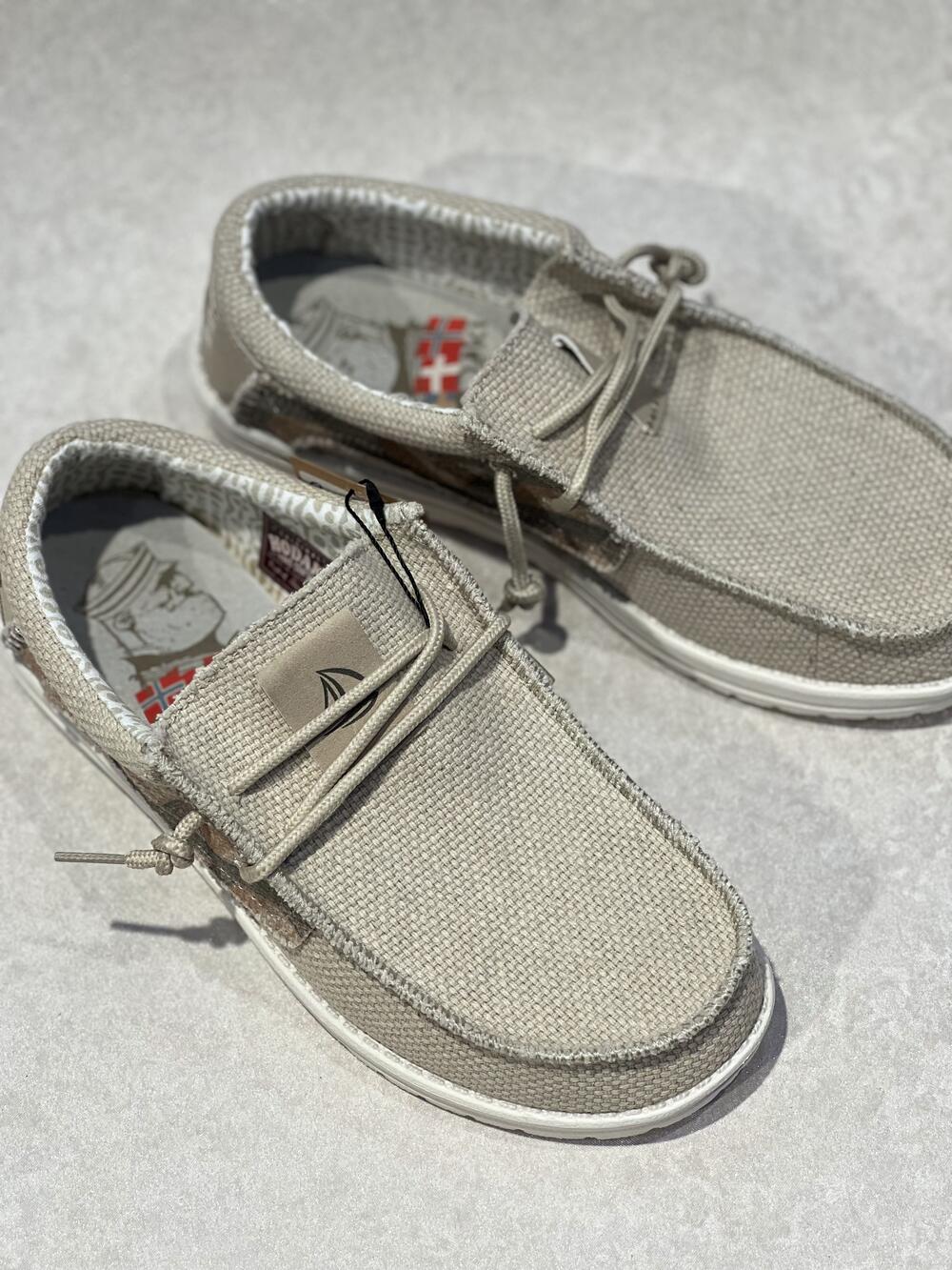 Мокасини чоловічі 30-96 CAPTAIN JUTE TURTLE LIGHT літо св.бежевий, 40