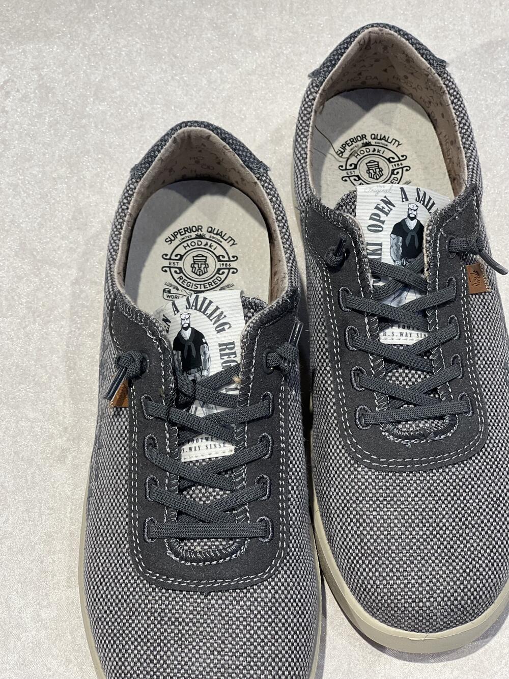 Кеди чоловічі 30-105 SAILOR ANCHOR STORM текстиль сірий, 43